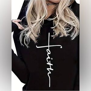 Black Faith Hoodie